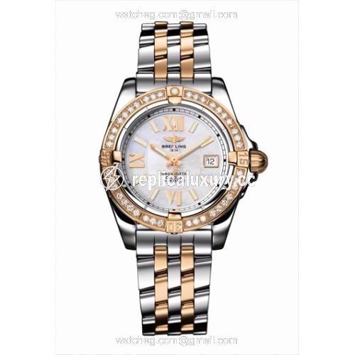 Breitling Cockpit Lady Diamond / MOP / Bracelet C7135612.A658