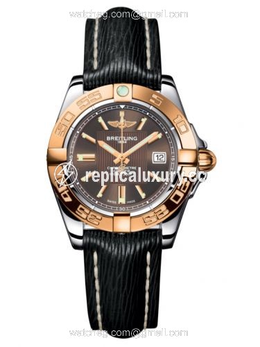 Breitling Galactic 32 Stainless Steel / Rose Gold / Solar Bronze / Sahara C71356L2.Q581.208X