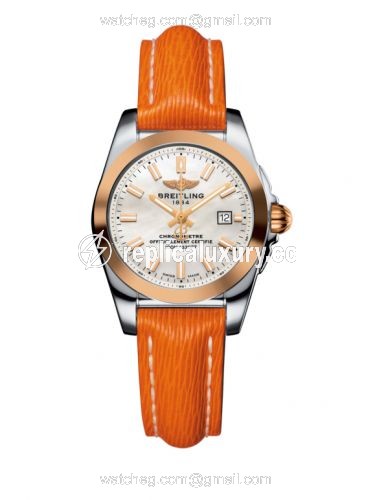 Breitling Galactic 29 Stainless Steel / Rose Gold / Pearl / Sahara C7234812/A791/270X/A12BA.1