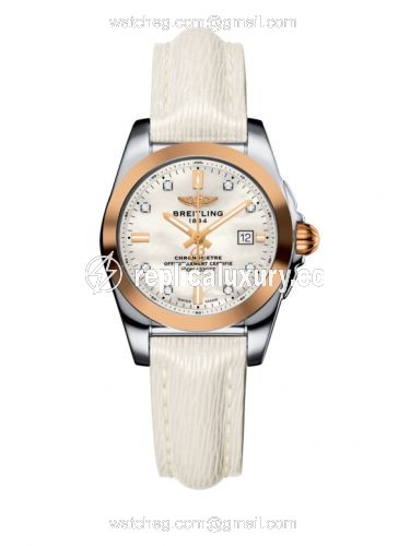 Breitling Galactic 29 Stainless Steel / Rose Gold / Pearl Diamond / Sahara C7234812/A792/274X/A12BA.1