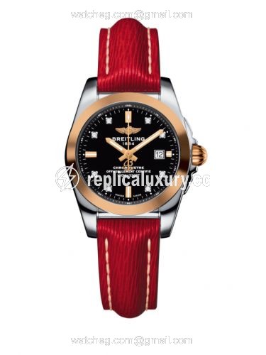 Breitling Galactic 29 Stainless Steel / Rose Gold / Trophy Black Diamond / Sahara C7234812/BE86/273X/A12BA.1