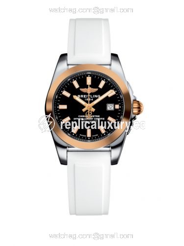 Breitling Galactic 29 Stainless Steel / Rose Gold / Trophy Black / Rubber C7234812/BF32/249S/A12S.1
