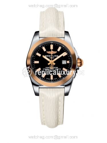 Breitling Galactic 29 Stainless Steel / Rose Gold / Trophy Black / Sahara C7234812/BF32/274X/A12BA.1