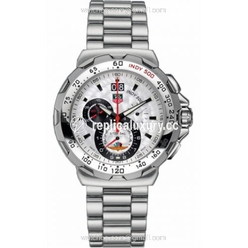 TAG Heuer Formula 1 Quartz Chronograph Big Date 44 Stainless Steel / Indy 500 / Bracelet CAH101B.BA0854