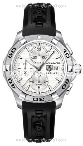 TAG Heuer Aquaracer 300M Calibre 16 42 Stainless Steel / Silver / Rubber CAP2111.FT6028