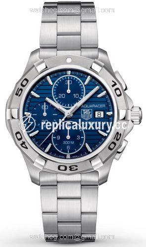 TAG Heuer Aquaracer 300M Calibre 16 42 Stainless Steel / Blue / Bracelet CAP2112.BA0833