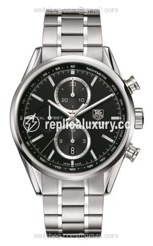 TAG Heuer Carrera Calibre 1887 41 Stainless Steel / Black / Bracelet CAR2110.BA0720