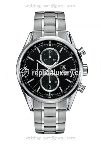 TAG Heuer Carrera Calibre 1887 41 Stainless Steel / Black / Bracelet CAR2110.BA0724
