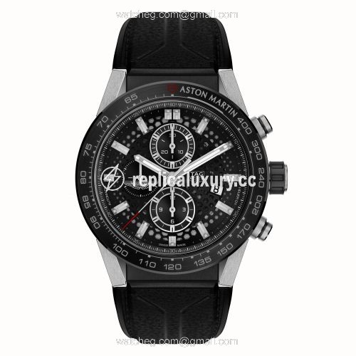 TAG Heuer Carrera Calibre Heuer 01 45 Stainless Steel / Skeleton / Aston Martin CAR2A1AB.FT6163
