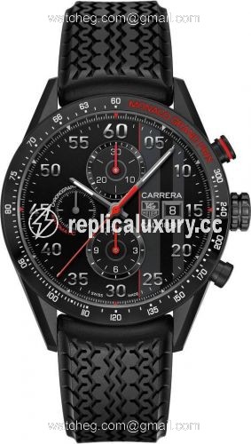 TAG Heuer Carrera Calibre 1887 43 Titanium / Black / Monaco Grand Prix CAR2A83.FT6033