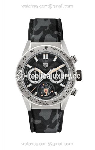 TAG Heuer Carrera Calibre Heuer 02T 45 Chronograph Tourbillon 160th Anniversary Japan Limited Edition CAR5A8D.EB0212