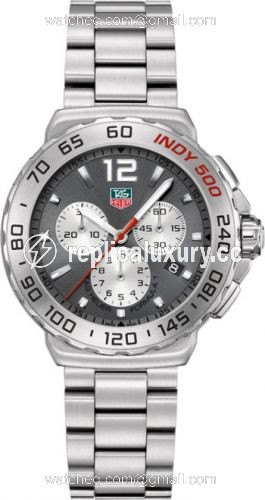 TAG Heuer Formula 1 Quartz Chronograph 42 Stainless Steel / Indy 500 / Bracelet CAU1113.BA0858