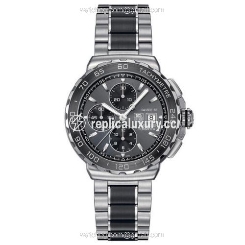 TAG Heuer Formula 1 Calibre 16 44 Stainless Steel / Grey / Bracelet CAU2010.BA0873