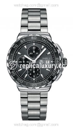 TAG Heuer Formula 1 Calibre 16 44 Stainless Steel / Grey / Bracelet CAU2010.BA0874