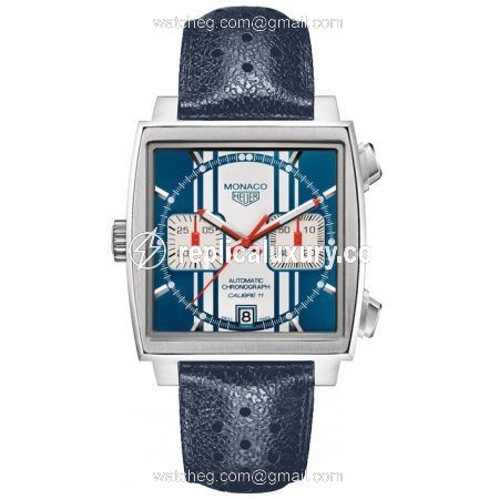TAG Heuer Monaco Calibre 11 Steve McQueen Striping CAW211D.FC6300