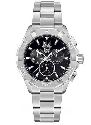 TAG Heuer Aquaracer 300M Quartz Chronograph 43 Stainless Steel / Black / Bracelet CAY1110.BA0927