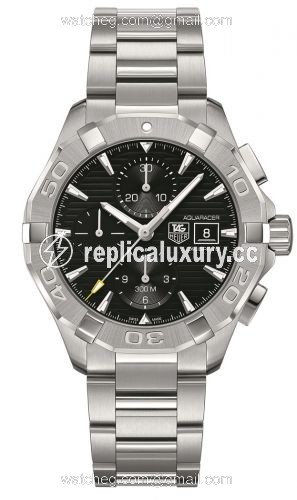 TAG Heuer Aquaracer 300M Calibre 16 43 Stainless Steel / Black / Bracelet CAY2110.BA0925