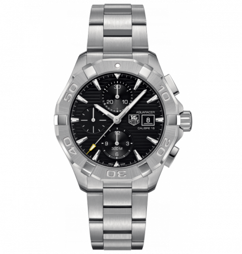 TAG Heuer Aquaracer 300M Calibre 16 43 Stainless Steel / Black / Bracelet CAY2110.BA0927