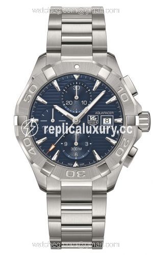 TAG Heuer Aquaracer 300M Calibre 16 43 Stainless Steel / Blue / Bracelet CAY2112.BA0925