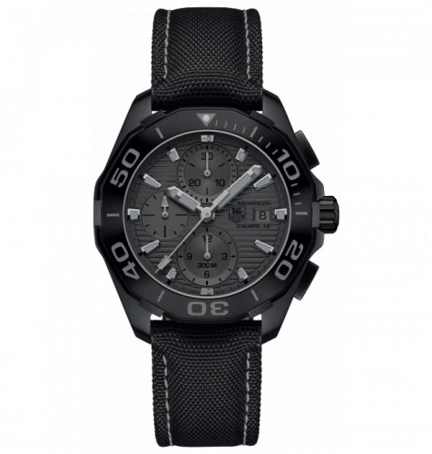 TAG Heuer Aquaracer 300M Calibre 16 43 Titanium PVD / Black Phantom / Nylon CAY218B.FC6370