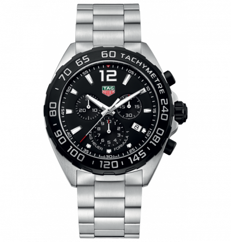 TAG Heuer Formula 1 Chronograph Quartz Stainless Steel / Black / Bracelet CAZ1010.BA0842