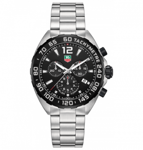 TAG Heuer Formula 1 Chronograph Quartz 42 Stainless Steel / Black / Bracelet CAZ1110.BA0877