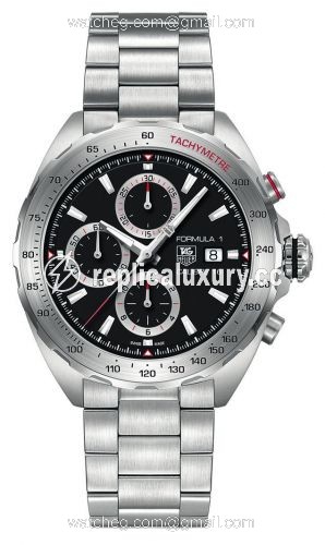 TAG Heuer Formula 1 Calibre 16 44 Stainless Steel / Black / Bracelet CAZ2010.BA0876