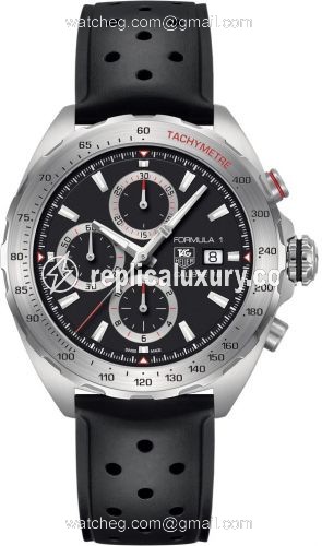TAG Heuer Formula 1 Calibre 16 44 Stainless Steel / Black / Rubber CAZ2010.FT8024