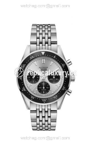 TAG Heuer Autavia Heuer 02 Stainless Steel / Panda / Bracelet / Jack Heuer CBE2111.BA0687