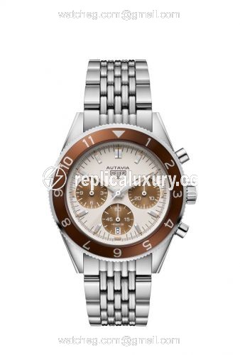 TAG Heuer Autavia Heuer 02 Stainless Steel / Tropical Panda / Bracelet / UAE Edition CBE2113.BA0687