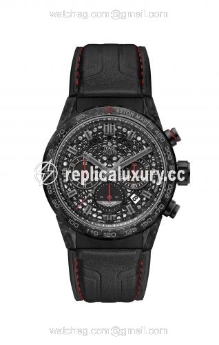 TAG Heuer Carrera Calibre Heuer 02 43 PVD / Carbon / Skeleton / DBS Edition CBG2080.FT6165