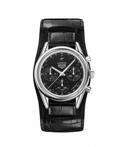 TAG Heuer Carrera Calibre Heuer 02 39 Stainless Steel / Black / Fragment CBK221A.EB0171