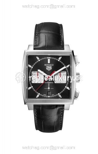 TAG Heuer Monaco Calibre Heuer 02 Stainless Steel / Black CBL2113.FC6177