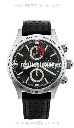Ball Watch Fireman Storm Chaser Stainless Steel / Grey / Calf CM2092C-L-GY