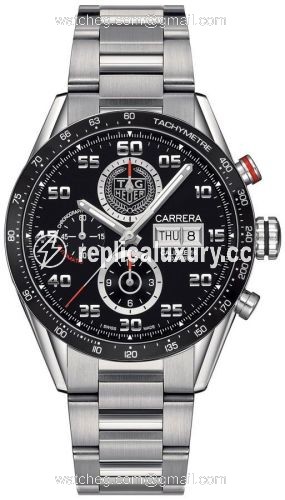 TAG Heuer Carrera Calibre 16 Day Date 43 Stainless Steel / Ambassador CV2A1T.BA0738