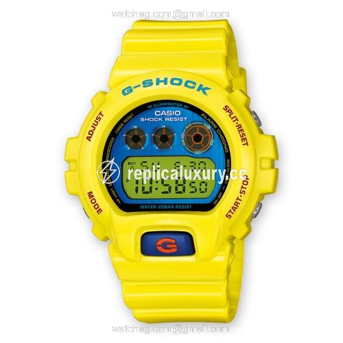 Casio DW-6900PL-9ER Polarized Yellow DW6900PL9ER