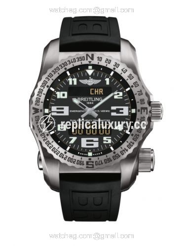 Breitling Emergency II Titanium / Black / Rubber / Folding E7632522/BC02/156S/E20DSA.4