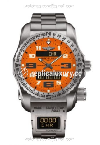 Breitling Emergency II Orange / Co-Pilot E76325A5/O508/E8017510/B999/165E