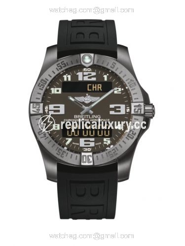 Breitling Aerospace Evo Titanium / Grey / Rubber / Pin E7936310/F562/152S/A20SS.1