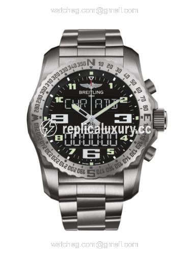 Breitling Cockpit B50 Titanium / Black / Bracelet EB5010221B1E1