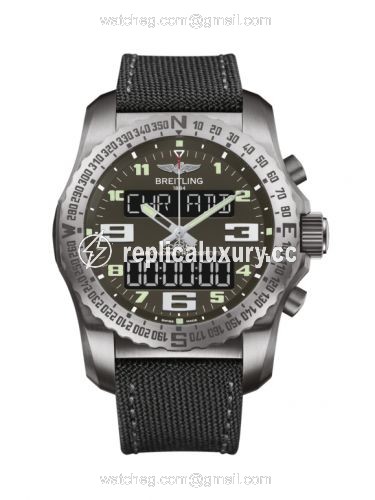 Breitling Cockpit B50 Titanium / Grey / Military / Pin EB5010B1/M532/100W/A20BASA.1