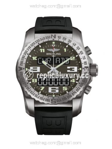 Breitling Cockpit B50 Titanium / Grey / Rubber / Folding EB5010B1/M532/155S/E20DSA.4