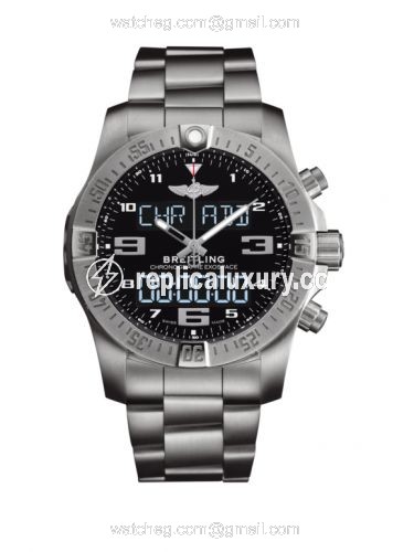 Breitling B55 Exospace Titanium / Black / Bracelet EB5510H11B1E1
