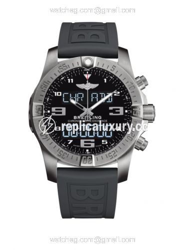 Breitling B55 Exospace Titanium / Black / TwinPro Anthracite / Folding EB5510H1/BE79/263S/E20DSA.4