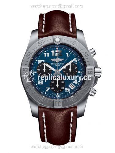 Breitling Chronospace Evo B60 Mariner Blue / Calf EB601010.C945.437X