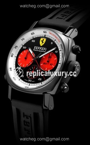 Panerai Ferrari Scuderia Rattrapante Black / Red FER00033