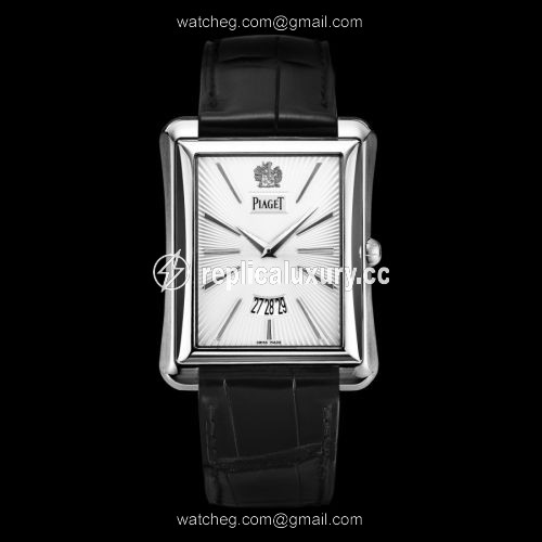 Piaget Emperador Date White Gold G0A32120