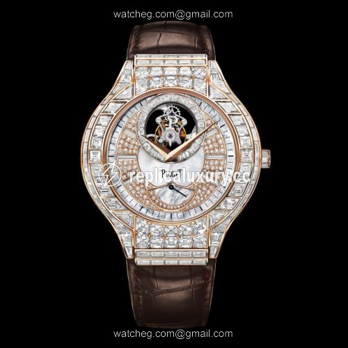 Piaget Polo Tourbillon 44 Pink Gold Diamond G0A36111