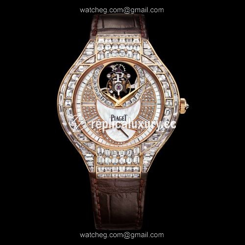 Piaget Polo Tourbillon 39 Pink Gold Diamond G0A36149