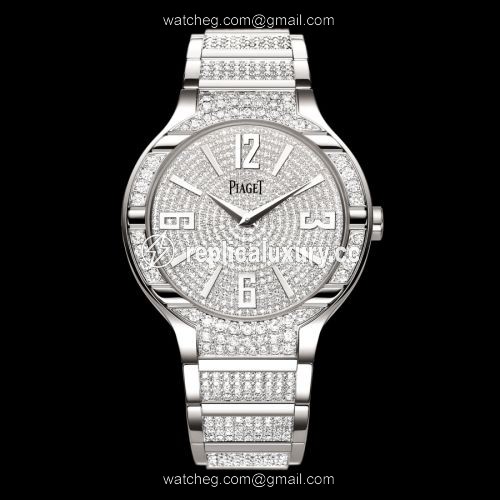 Piaget Polo 40 White Gold Full Diamond G0A36226